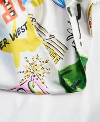 Women's Satin Hoodie T-Shirt, Macy's Exclusive- Molly Rogers Capsule Collection