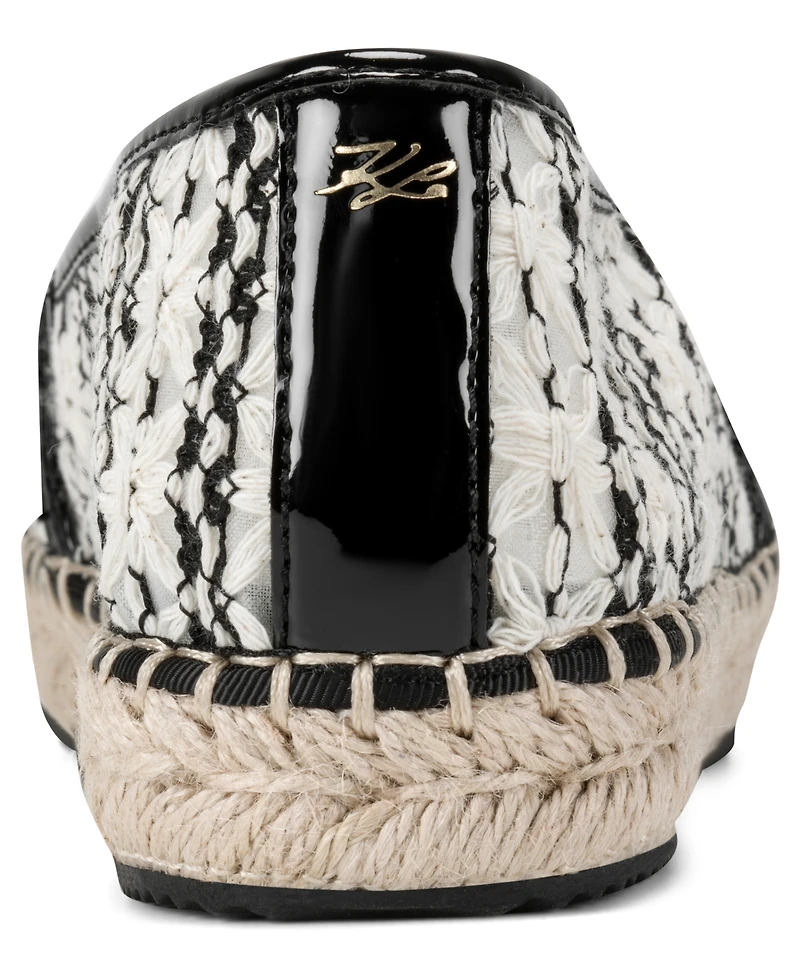 Karl Lagerfeld Paris Women's Millicent Espadrilles Flats
