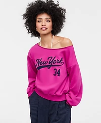 Women's New York Sweatshirt, Macy's Exclusive- Molly Rogers Capsule Collection