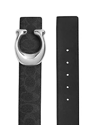 Coach Men's C Buckle Reversible Belt