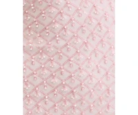 B Darlin Juniors' Embellished Straight-Neck Strapless Gown