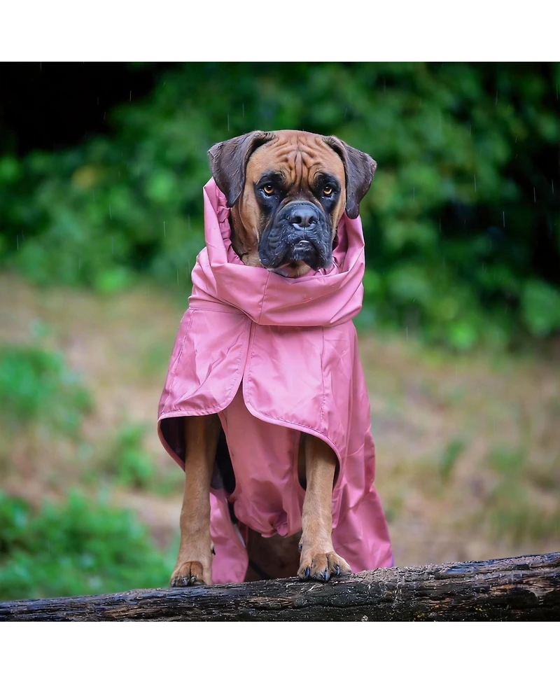 Aronkl Dog Raincoat - Waterproof, Windproof, Reflective, Breathable, Coverage