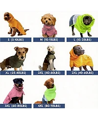 Aronkl Dog Raincoat - Waterproof, Windproof, Reflective, Breathable