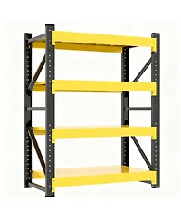 Yigii Metal Garage Shelving, Adjustable, Easy Assembly