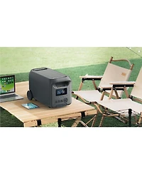 Mondawe 614Wh-1000W Portable Power Station with Bidirectional Fast Ac Charging