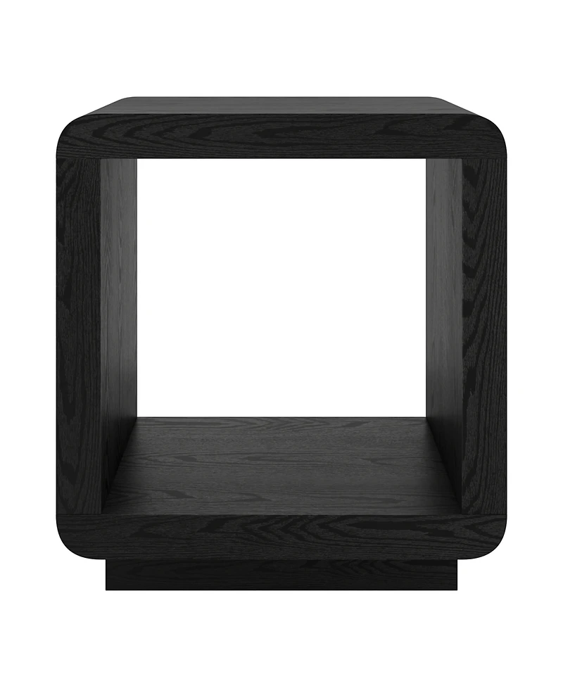 Hudson & Canal Lonni 20" Wide Square Side Table