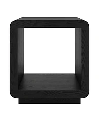 Hudson & Canal Lonni 20" Wide Square Side Table