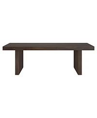 Hudson & Canal Soren 48" Wide Rectangular Fluted Coffee Table