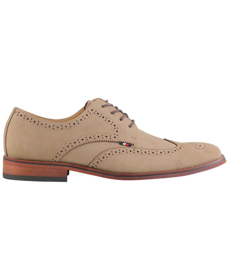 Tommy Hilfiger Men's Buford Lace Up Wingtip Oxford