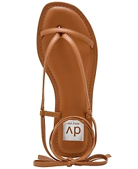 Dv Dolce Vita Women's Jipsy Strappy Lace-Up Gladiator Flat Sandals