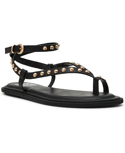 Dv Dolce Vita Women's Olynn Studded Thong Flat Sandals