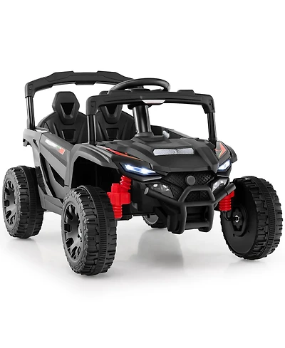 Slickblue Electric 12V Kids Ride On Car Utv with Lights, Music and Horn