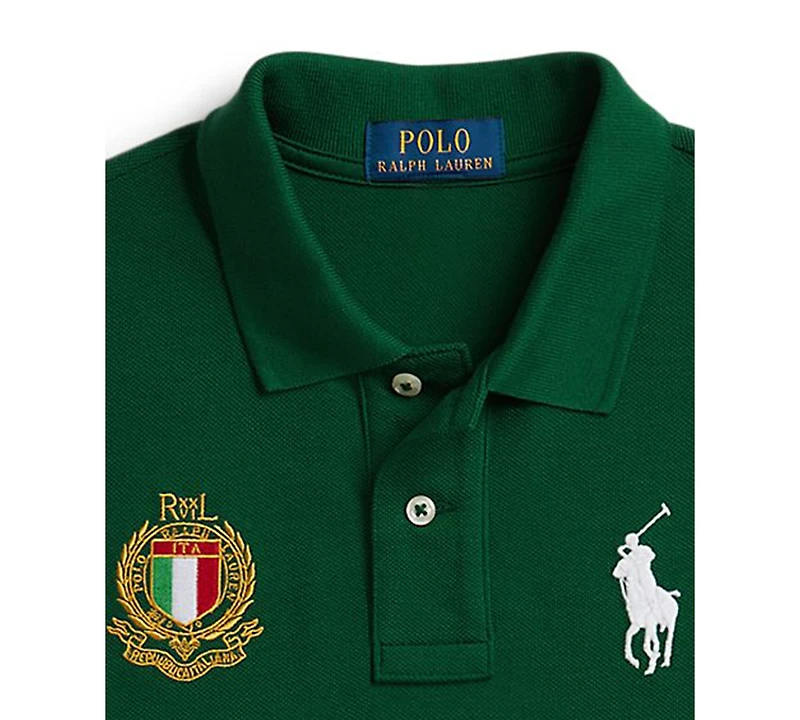 Polo Ralph Lauren Boys' 8-20 Italy Cotton Mesh Shirt