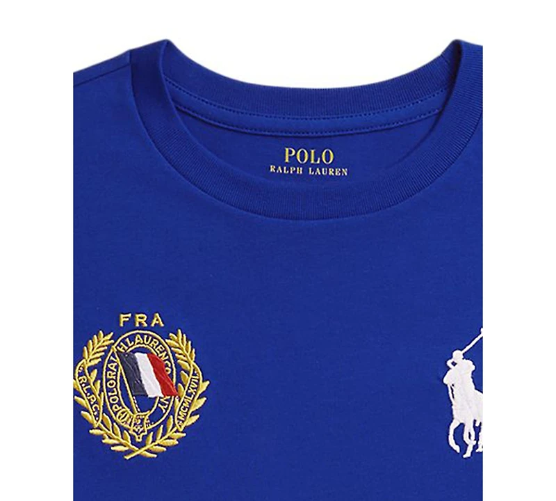 Polo Ralph Lauren Boys' 8-20 France Cotton Jersey T-Shirt