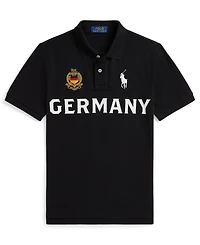 Polo Ralph Lauren Boys' 8-20 Germany Cotton Mesh Shirt