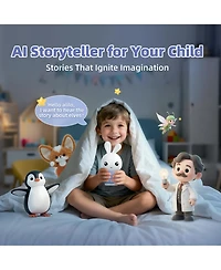 alilo Smart Ai Bunny – Interactive Storytelling Toy with Music and Nightlight