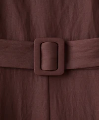 Mango Women's Lyocell Belt Jumpsuit