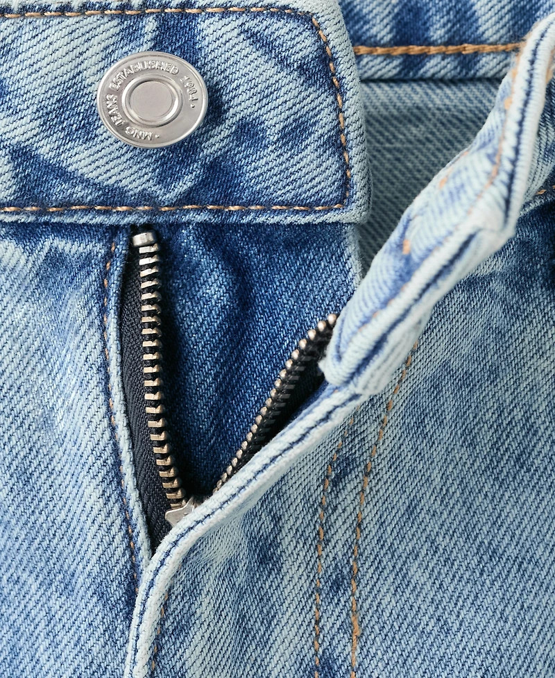 Mango Women's Mid-Rise Straight Jeans