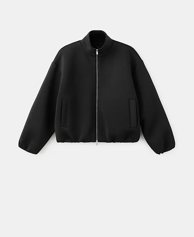 Mango Women's Oversized Bomber Jacket