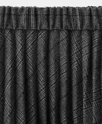 Mango Women's Checked Pleated Skirt