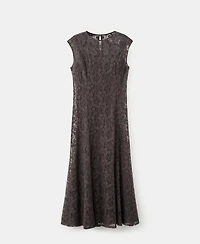 Mango Women's Combined Lace Dress