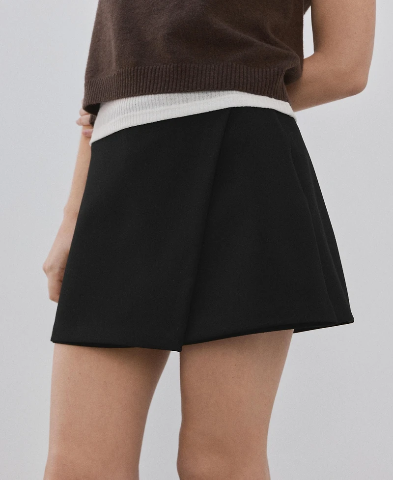 Mango Women's Wrapped Skort
