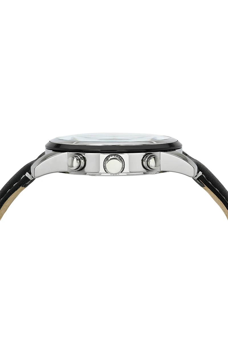 Porsamo Bleu Men's Arthur Genuine Leather Band Watch 1093AARL