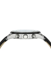 Porsamo Bleu Men's Arthur Genuine Leather Band Watch 1093AARL