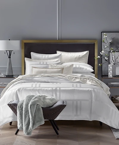 Hotel Collection Structure 3-Pc. Duvet Cover Set, Full/Queen, Exclusively at Macy's