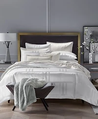 Hotel Collection Structure White Comforter Set
