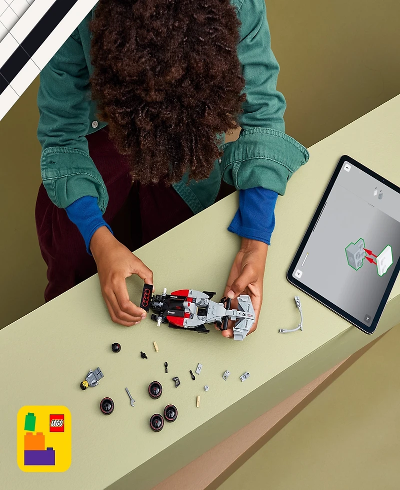 Lego Speed Champions Audi R26 F1 Race Car Toy Building Kit, 77259