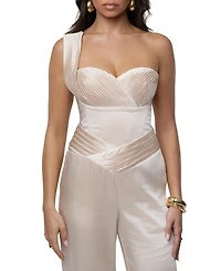 Jluxlabel Women's Love Song Satin Top