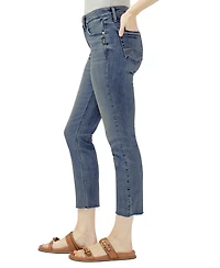 Silver Jeans Co. Women's Suki Mid-Rise Cropped Skinny