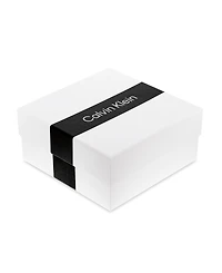 Calvin Klein Women's Modern Repetition Gold Tone Stainless Steel Ring