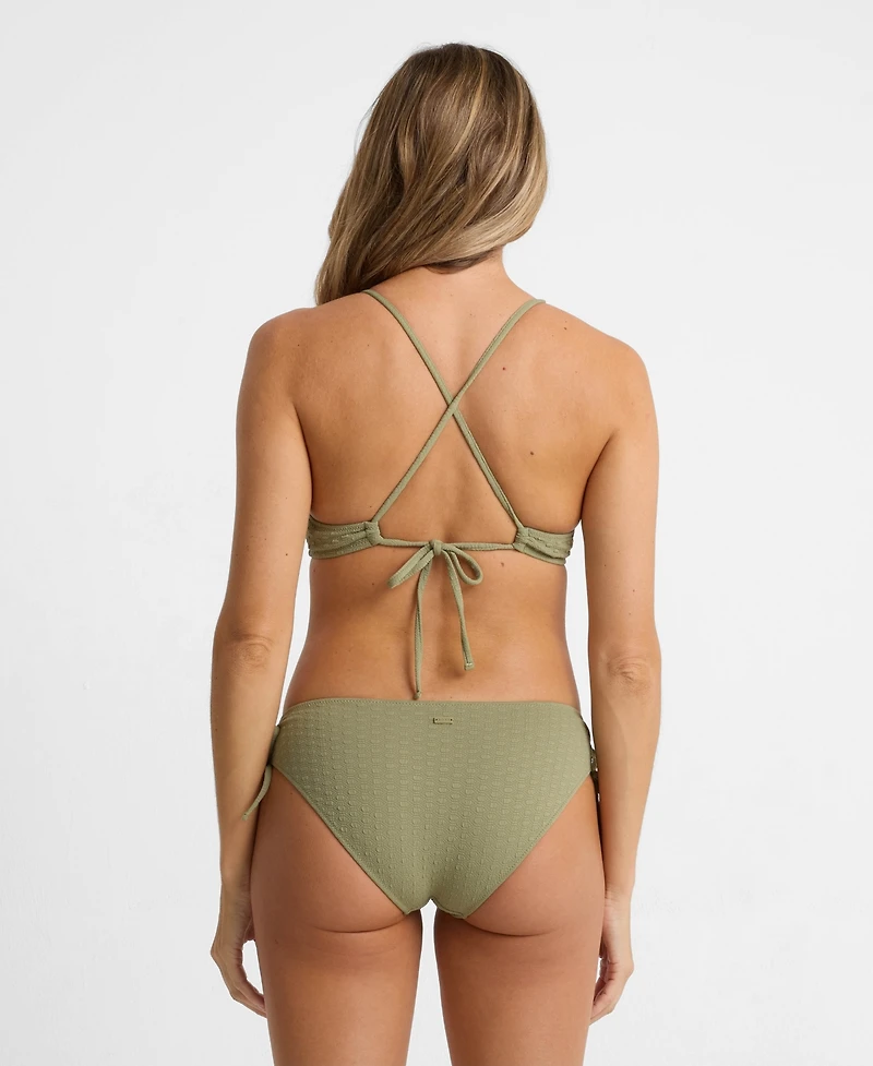 Roxy Women's Haleiwa Hipster Full-Coverage Swim Bottoms