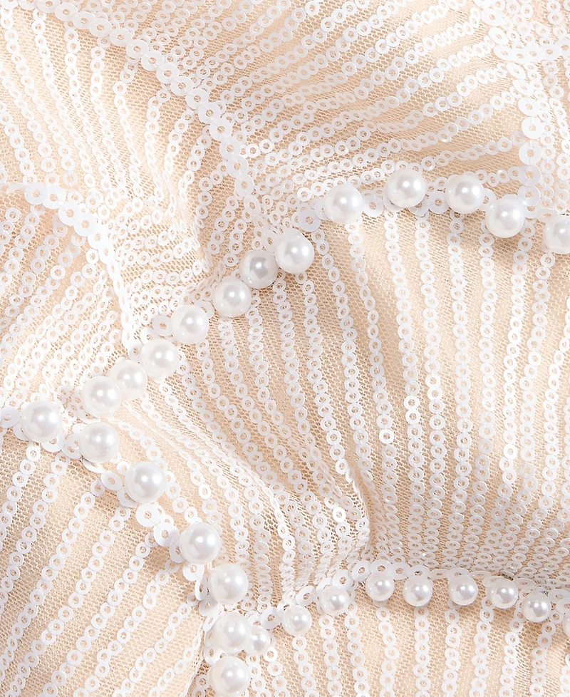 Rachel Rachel Roy Women's Gaia Faux-Pearl Beaded Maxi Dress