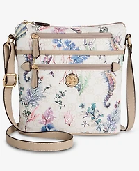 Giani Bernini Sea Print Crossbody Bag, Macy's Exclusive - Under The Sea