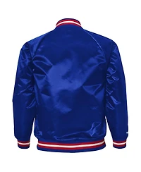 Mitchell & Ness Big Boys and Girls Royal Buffalo Bills Lightweight Full-Snap Satin Jacket