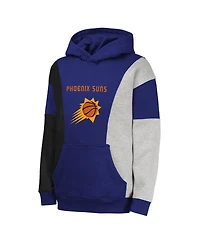 Outerstuff Big Boys and Girls Purple Phoenix Suns Ace the Hole Pullover Hoodie