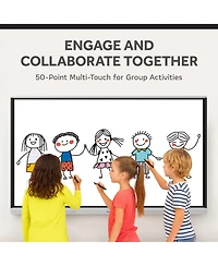 Aha Interactive Flat Panel Display Hybrid 75