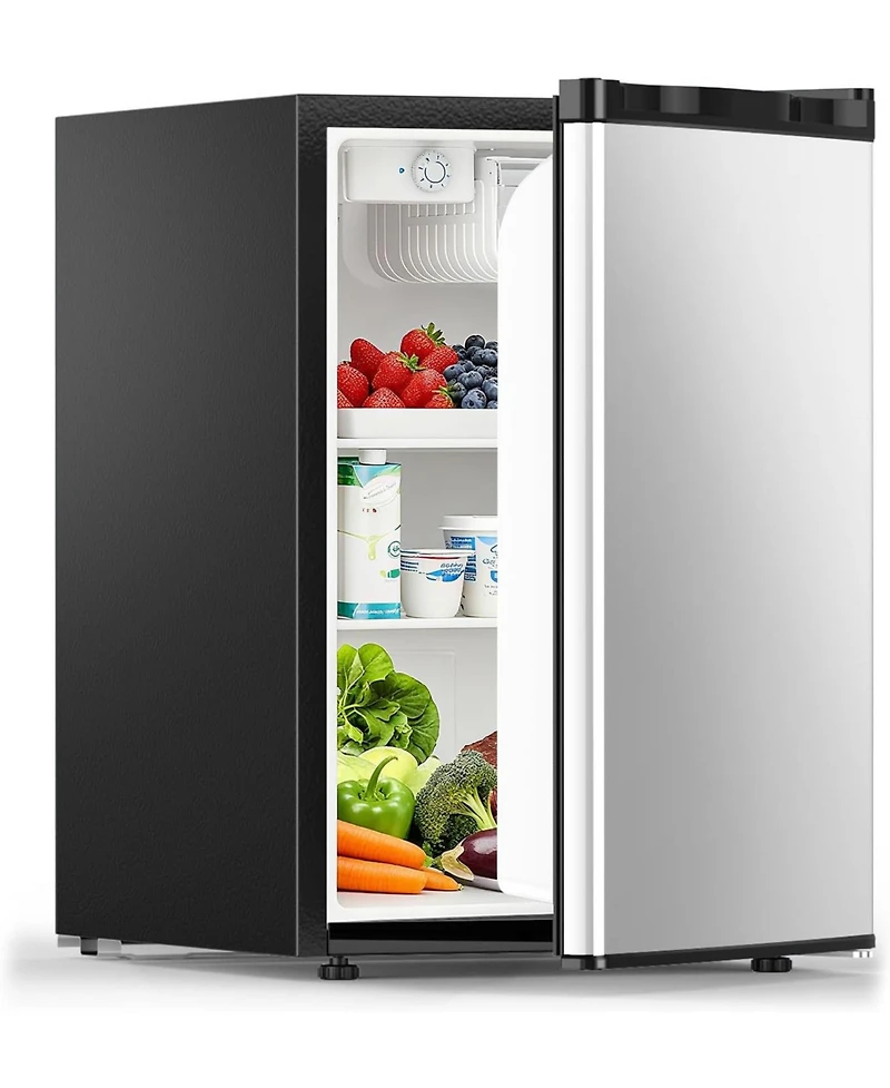 Antarctic Star 2.5 Cu. Ft. Compact Refrigerator with Chiller Compartment