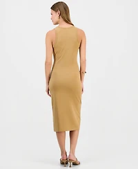 I.n.c. International Concepts Petite Scoop-Neck Sleeveless Midi Dress, Macy's Exclusive