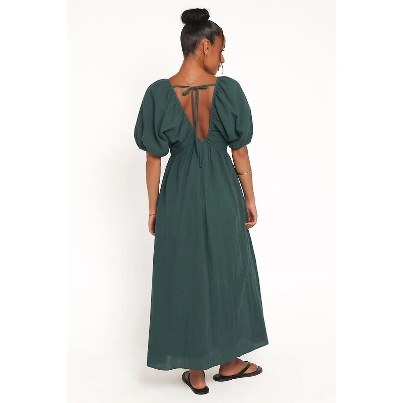 Petal and Pup Women's Sullivan Puff Sleeve Maxi Dress