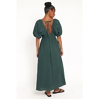 Petal and Pup Women's Sullivan Puff Sleeve Maxi Dress