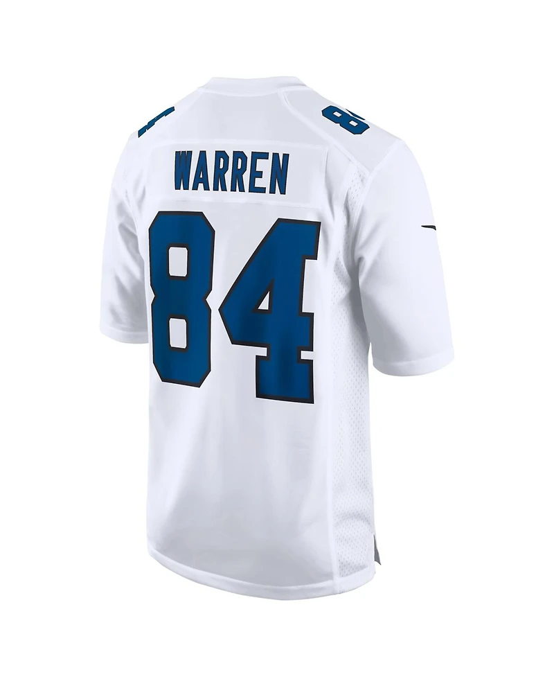 Nike Men's Tyler Warren Tundra White Indianapolis Colts Fashion Game Jersey