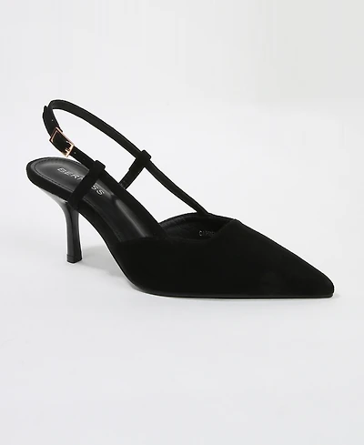 Berness Women 's Carmella Pointed Toe Slingback Heels
