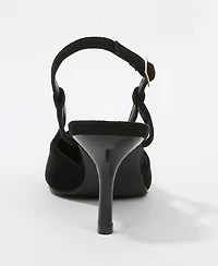 Berness Women 's Carmella Pointed Toe Slingback Heels