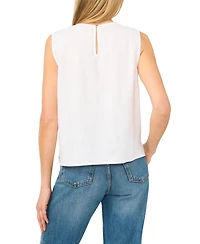 Vince Camuto Women's Sleeveless Crewneck Blouse