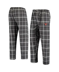 Concepts Sport Men's Charcoal/Gray Texas Longhorns Ultimate Flannel Pants
