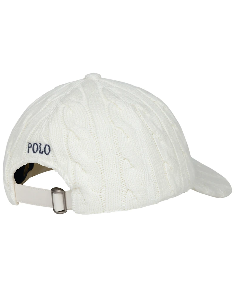 Polo Ralph Lauren Men's Classic Cotton Cable Baseball Hat